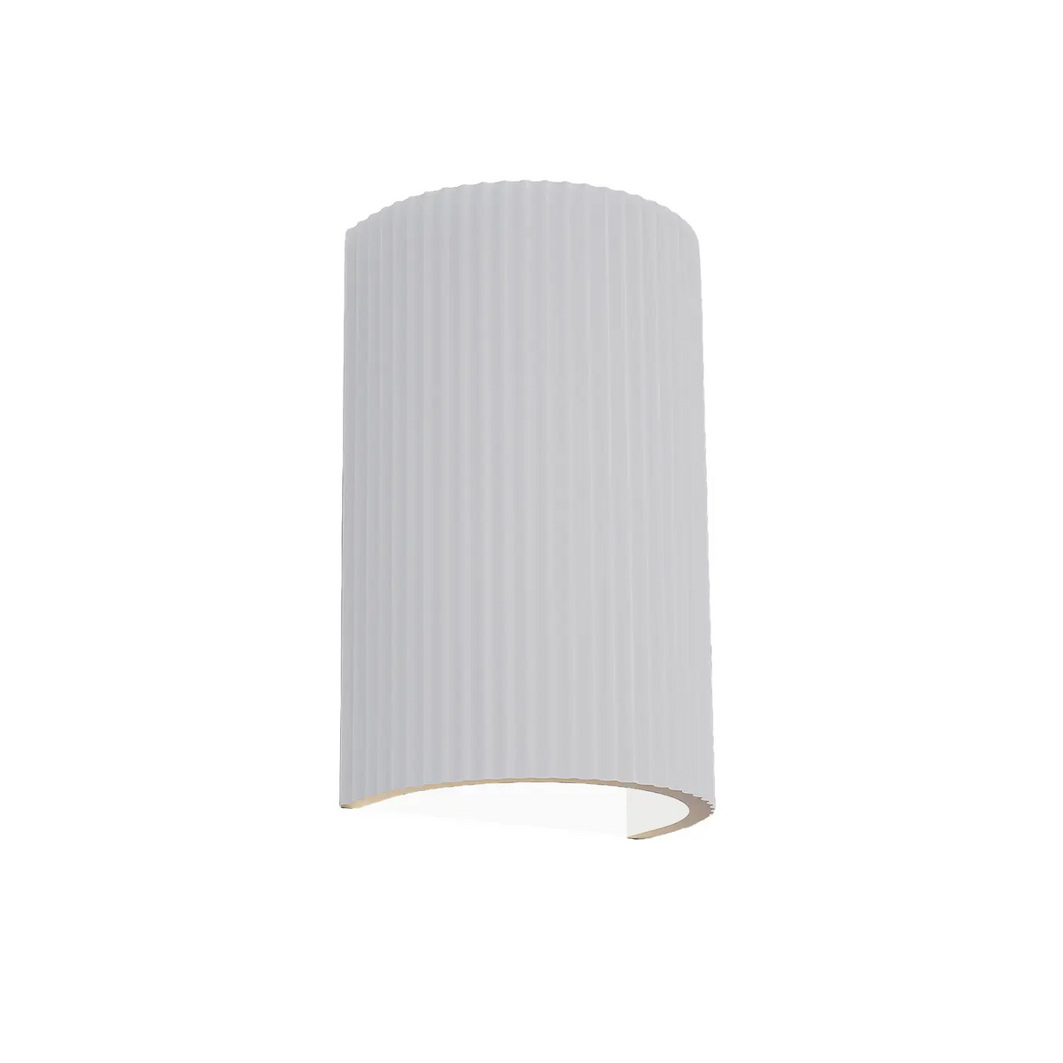 Artdelight wandlamp Nantes - 2 lichts - 7 x 18  cm - wit