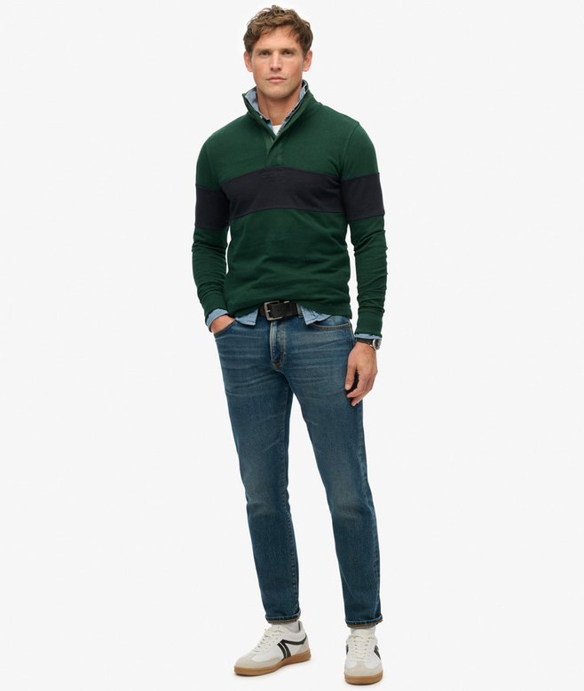 Classic Rugby Half Zip Top
