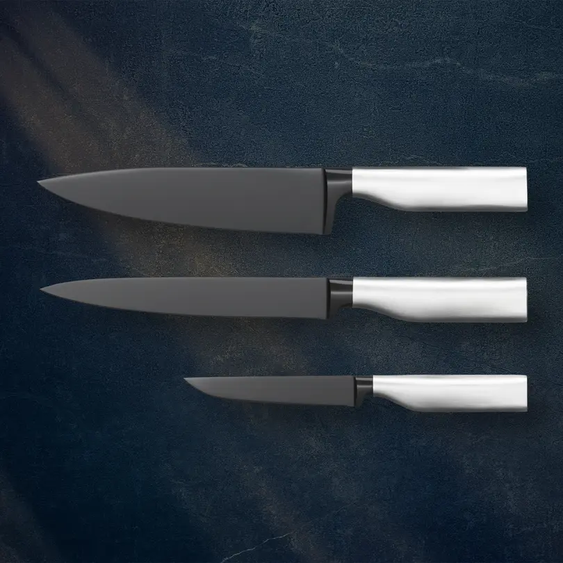 Allzweckmesser 3-teilig Ultimate Black
