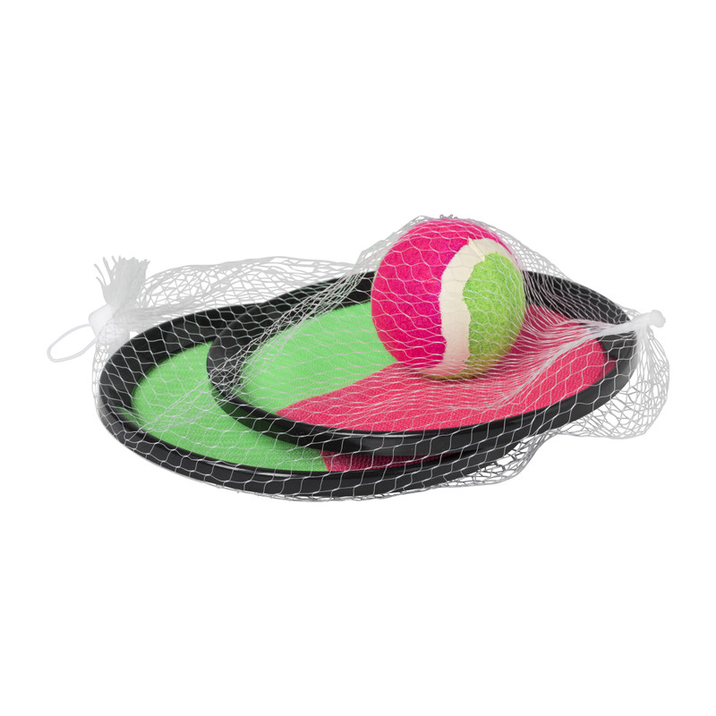 Vangbalset groot - multikleur - set van 3