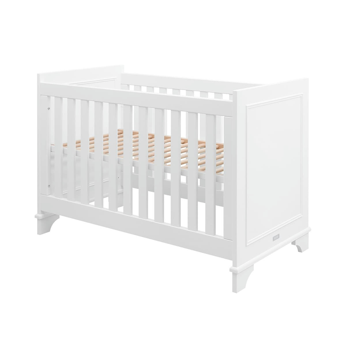 CHARLOTTE - Lit bébé 60x120 blanc