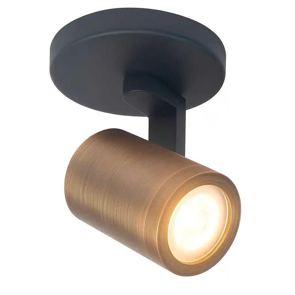 Highlight spot HALO - 1 lichts - 10 x 15  cm - zwart brons