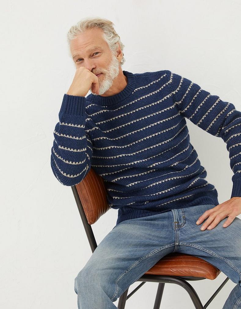 Calder Stripe Crew Jumper