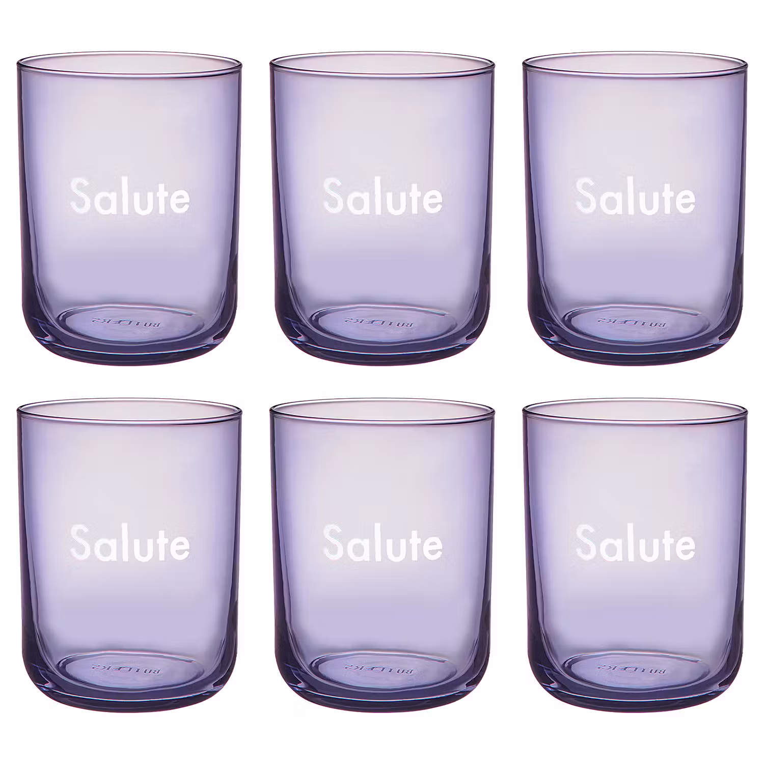 COLORATA Trinkglas Salute 6er-Set