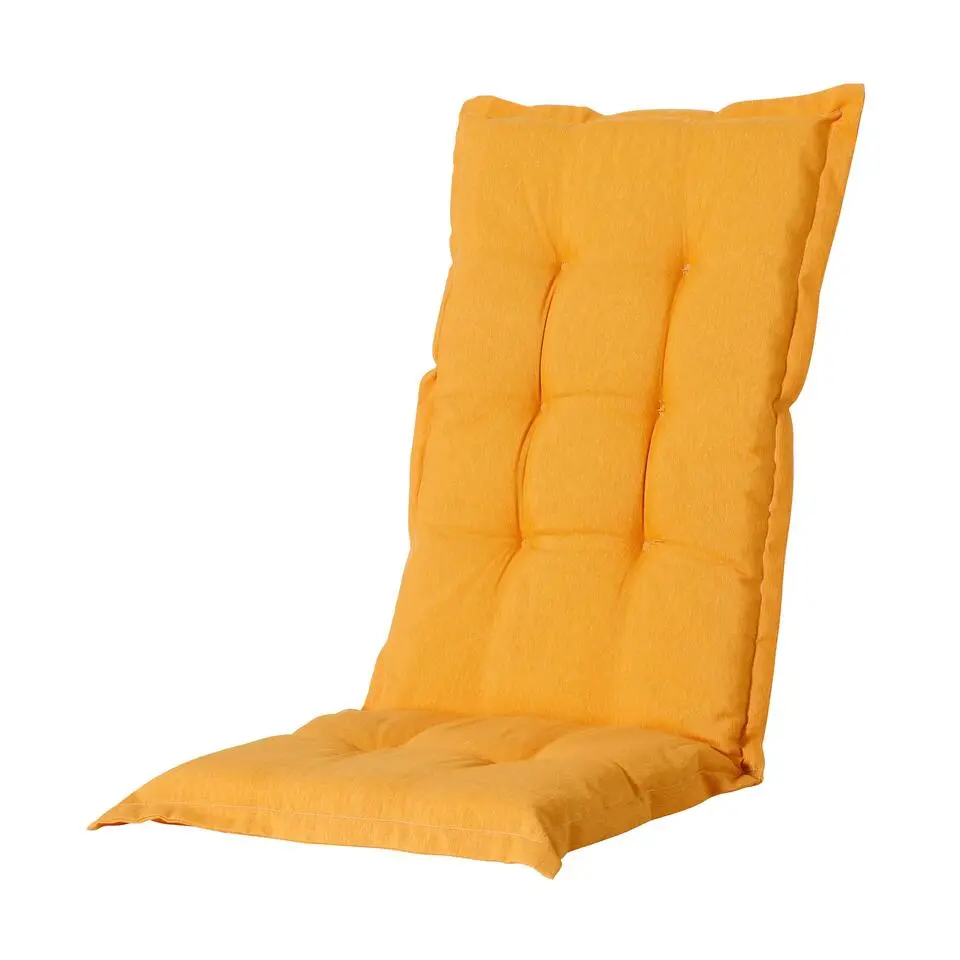 Madison - Tuinkussen Panama golden glow - Ca. 123x50 cm - Set van 4