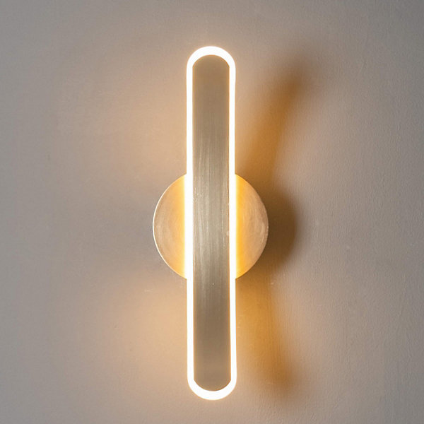 Applique murale design en arc LED laiton - Dawn