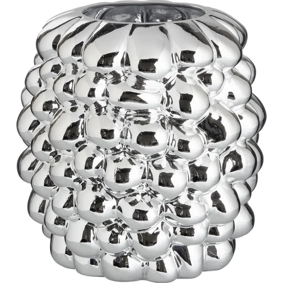 Kwantum Vazen & Potten | Vaas Framboos  Zilver