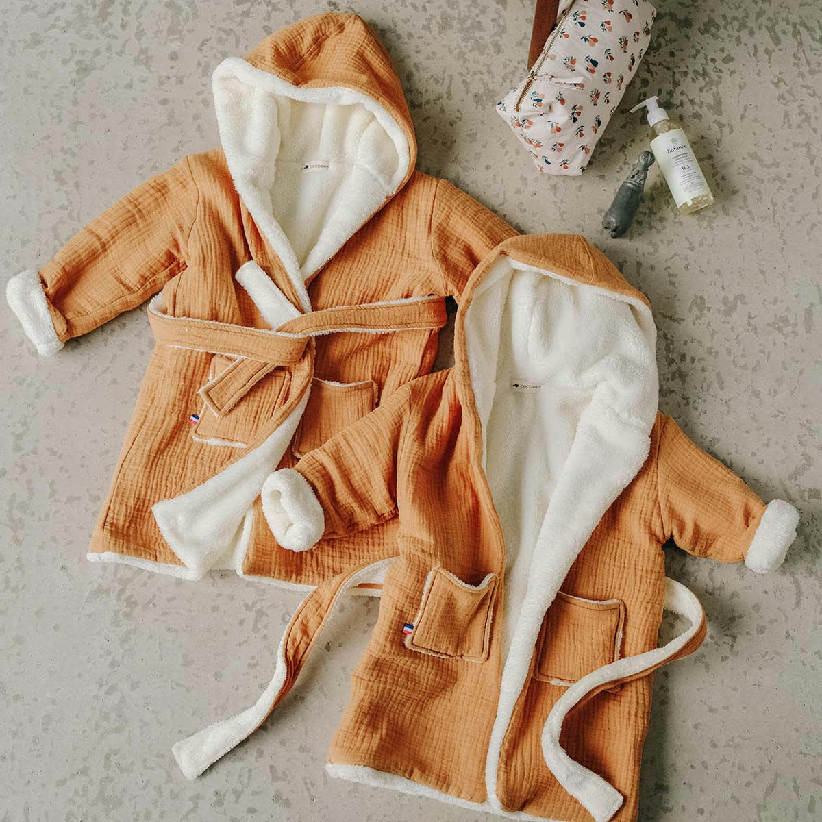 - Robe de chambre polaire 2/3 ans