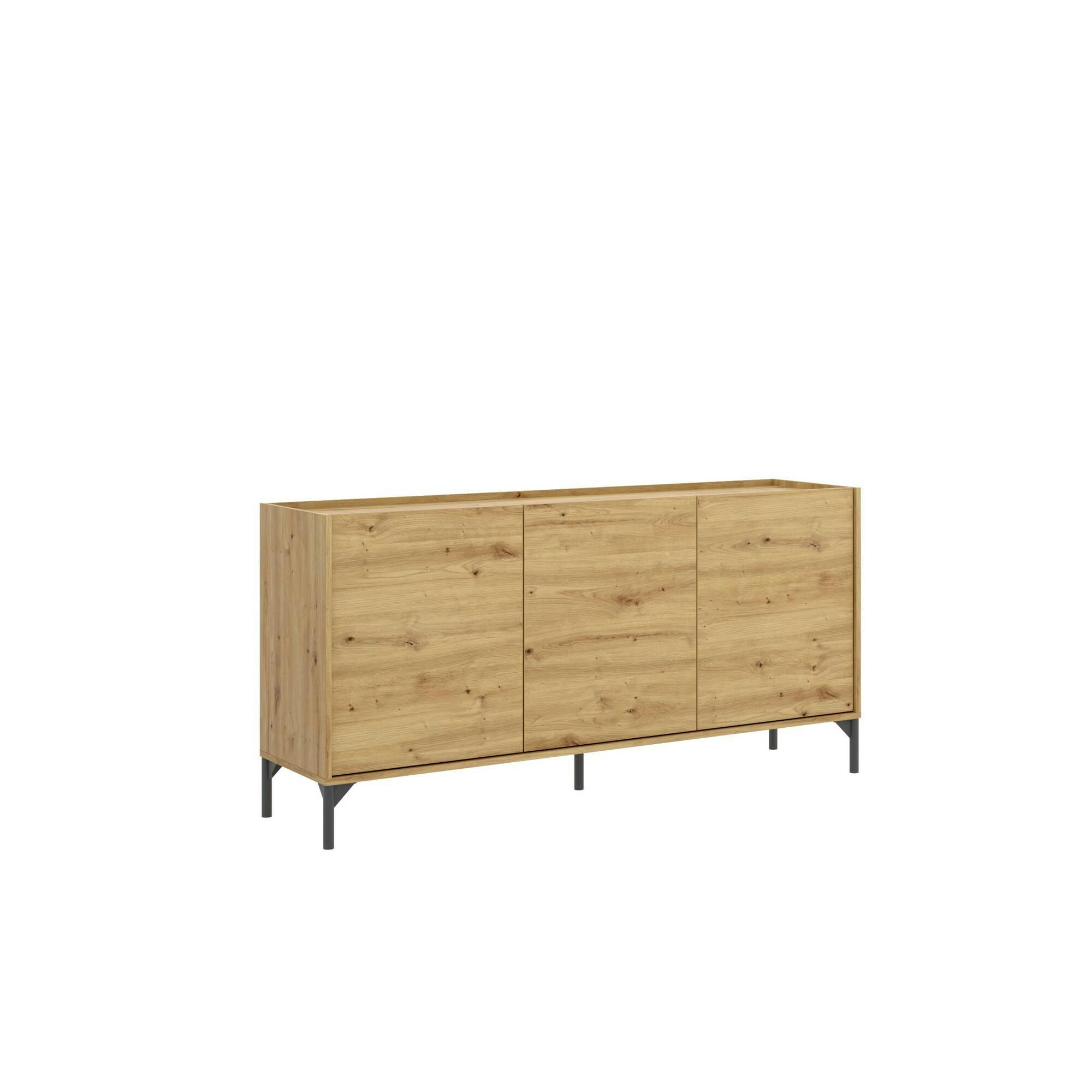 AVEZ - Buffet effet bois chêne noueux