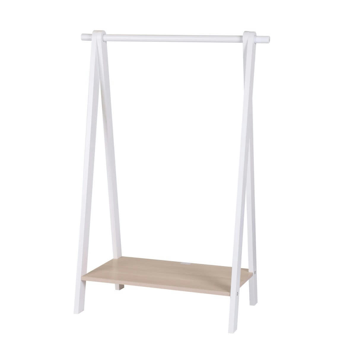 ENFANT - Portant vêtements en bois H100cm