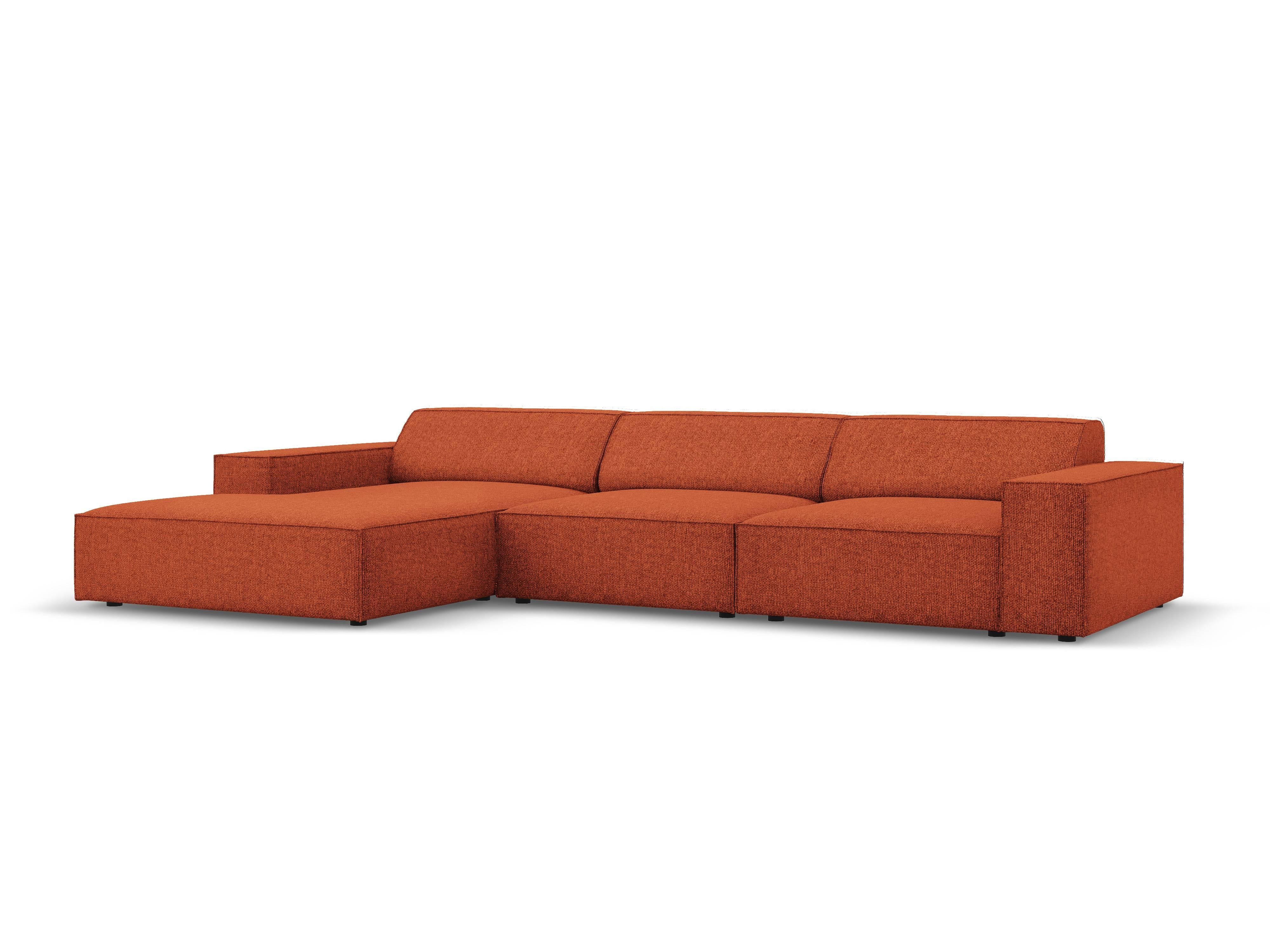 4-zitshoekbank Jodie links chenille