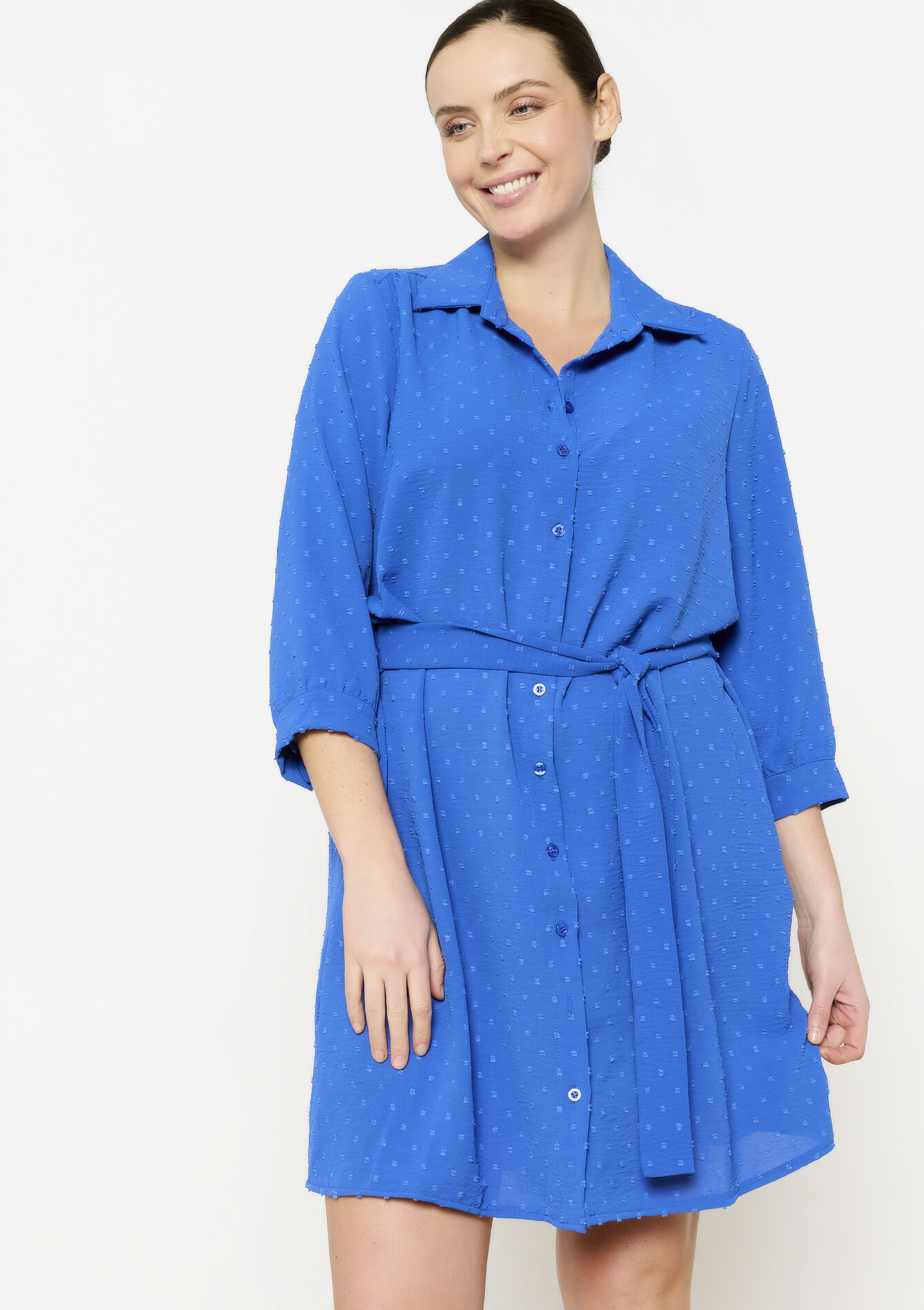 Hemdjurk met plumetis