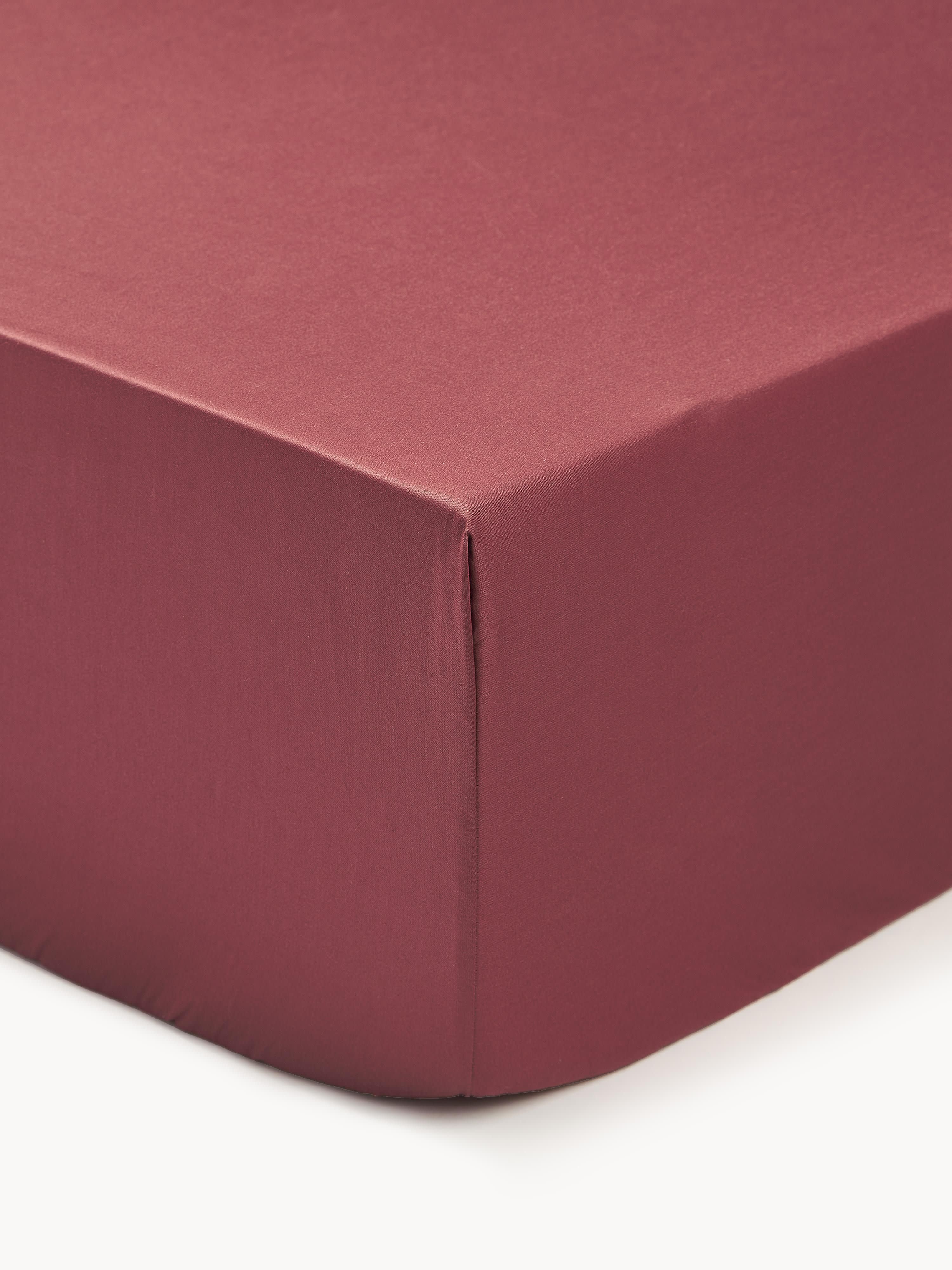 Spannbettlaken Premium, Baumwollsatin
