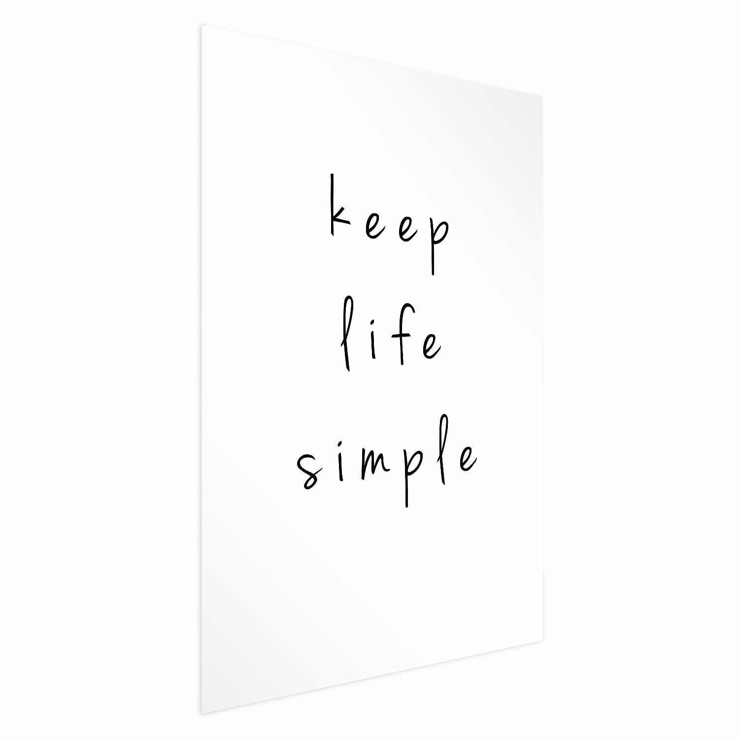 Plakat Simple 21x30 cm