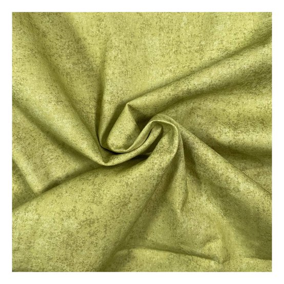 Light Green Cotton Textured Blender Fabric by the Metre