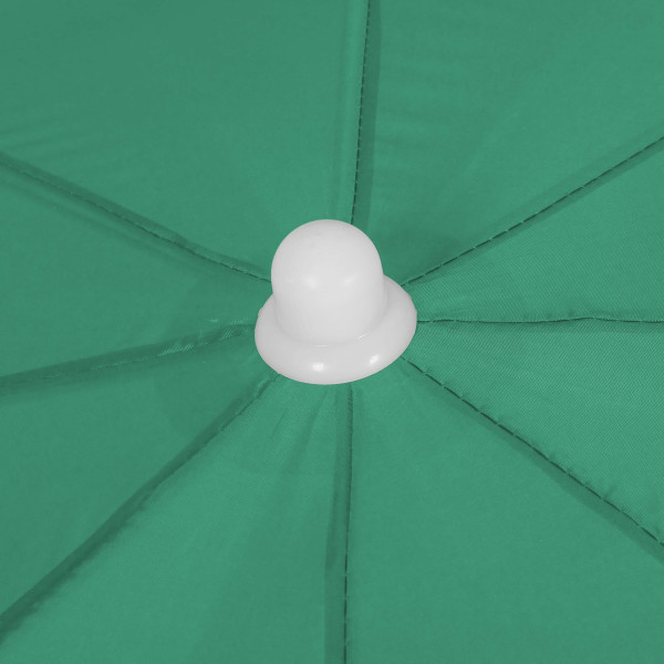Parasol ogrodowy, składany parasol plażowy, z regulacją wysokości turkusowy