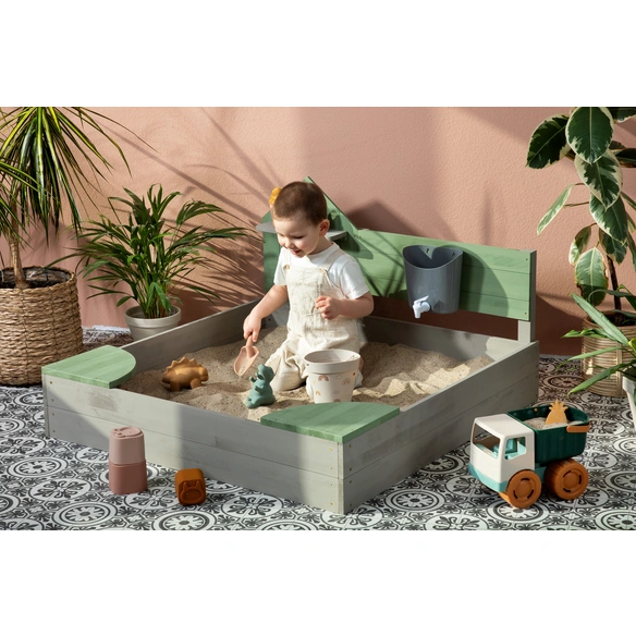 Sandkasten »Cozy House«, LxBxH: 100 x 100 x 60 cm