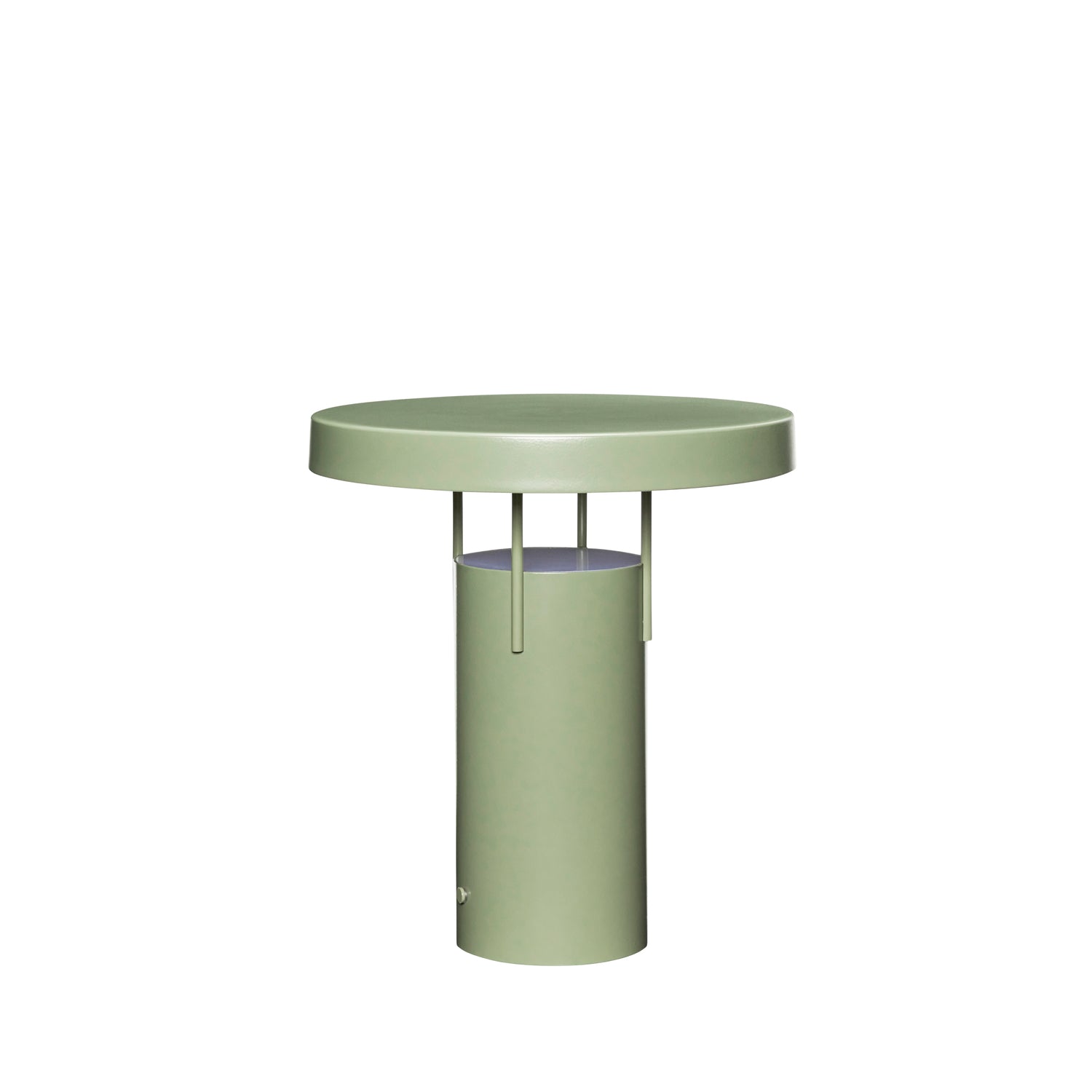 Hübsch draagbare lamp BringMe - staal - ø25xh28cm