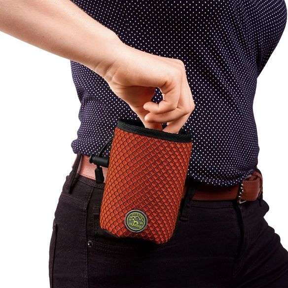 Snackbeutel »Hilo Basic«, für Hunde, Polyester/Kunststoff, orange