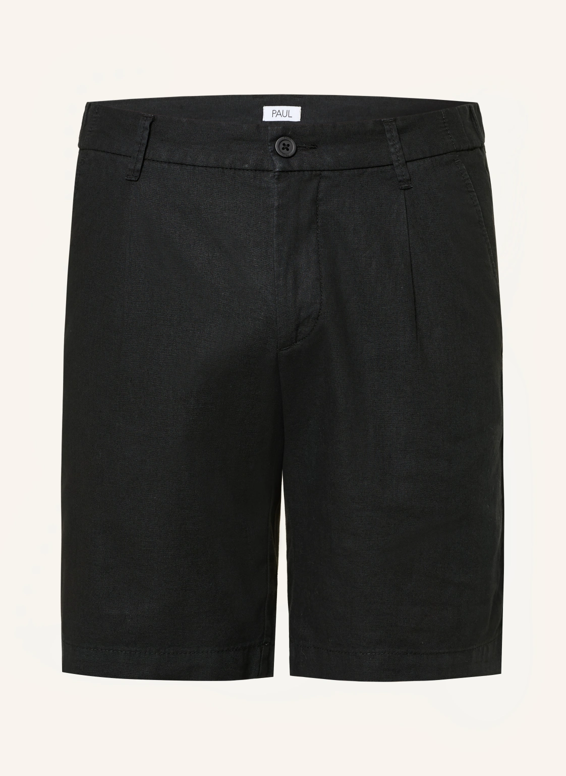PAUL Chinoshorts Comfort Fit mit Leinen