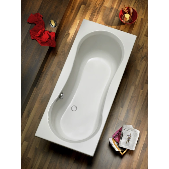 Badewanne »Delphi«, BxHxL: 80 x 43 x 180 cm, Körperform