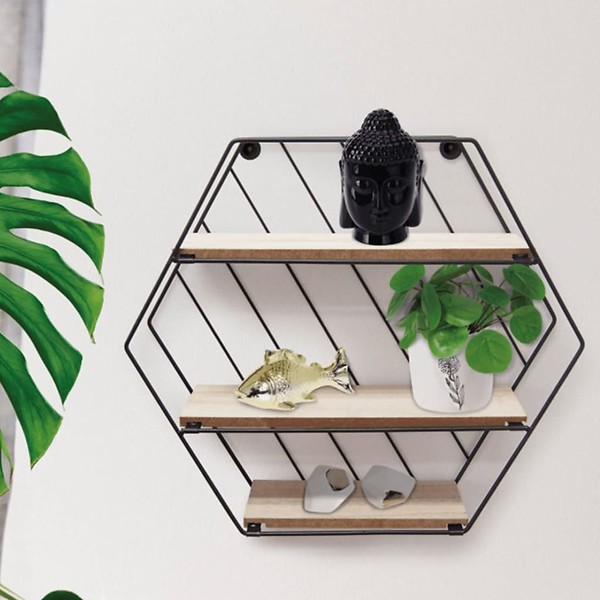 Home&Styling Regał ścienny z 3 półkami