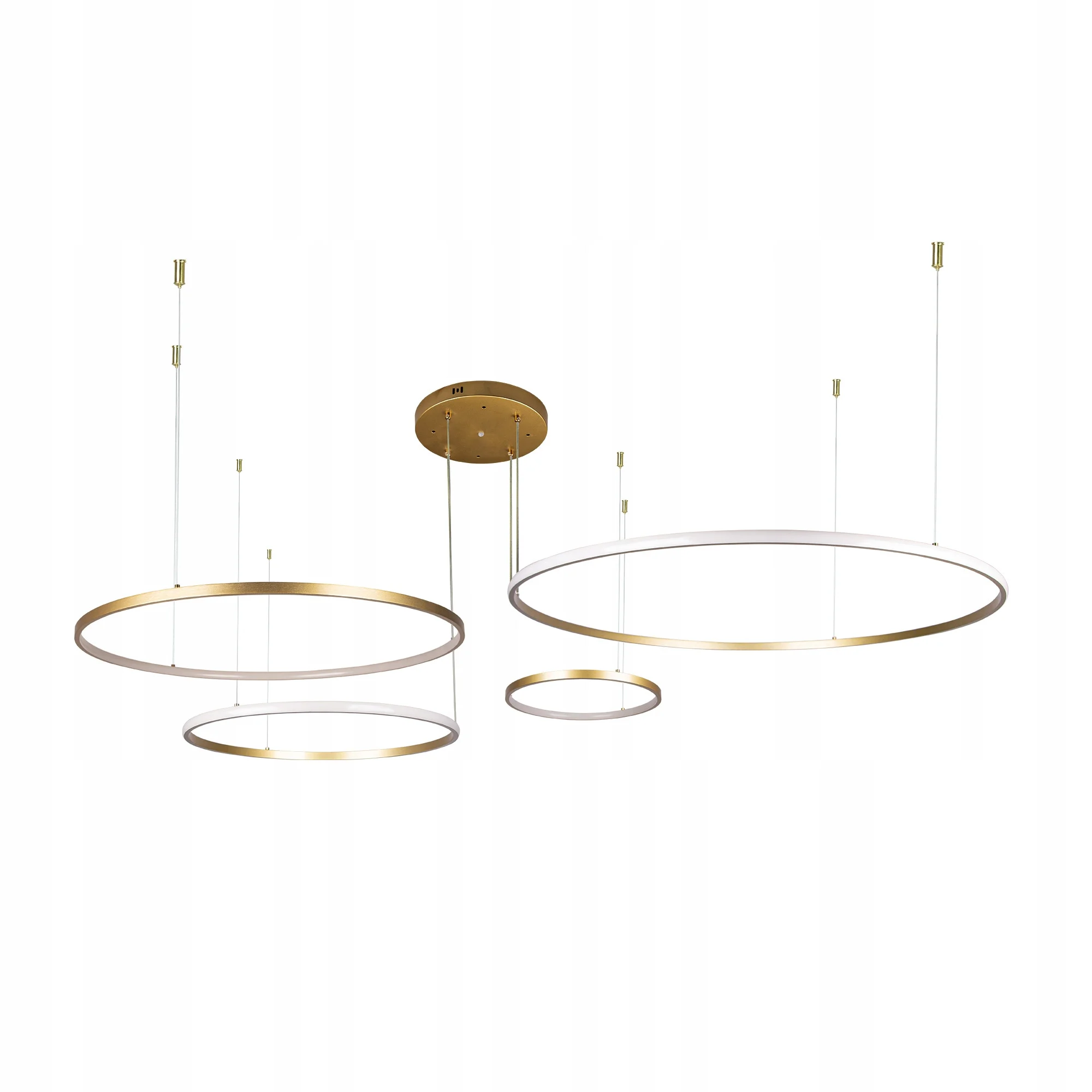 Lampa Wisząca Ring żyrandol 40 60 80 100 cm Złota  PILOT