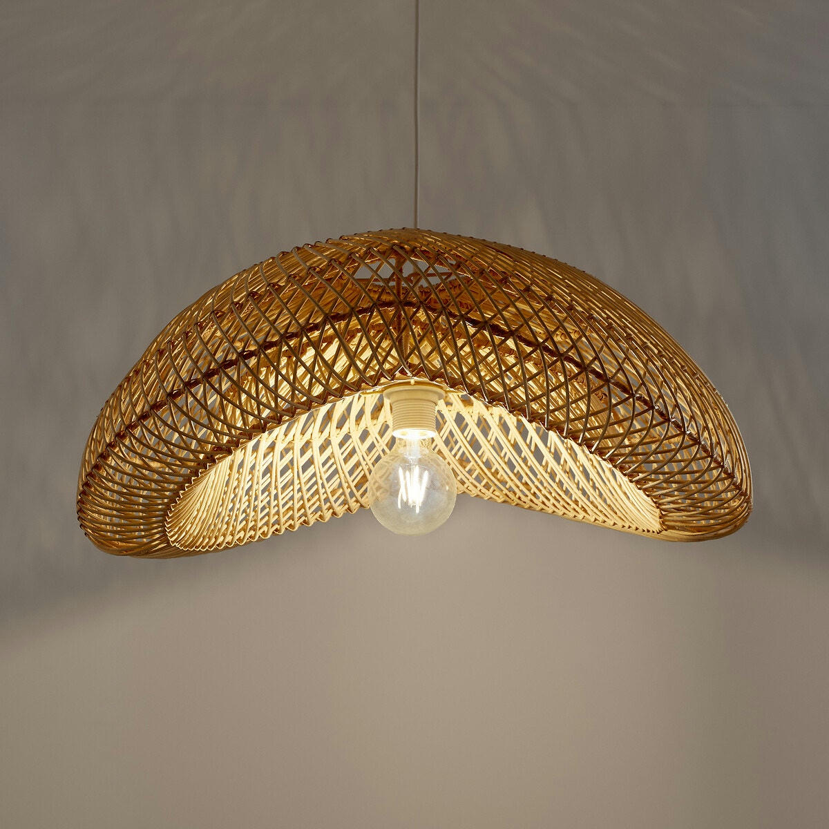 Suspension en rotin Ø60 cm, Kirana
