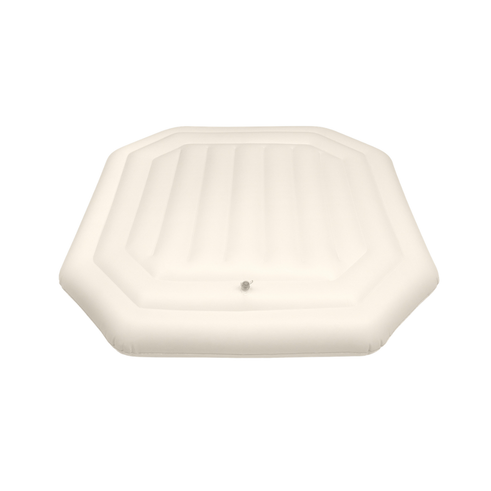 Couvercle gonflable thermique spa octogonal 6 places