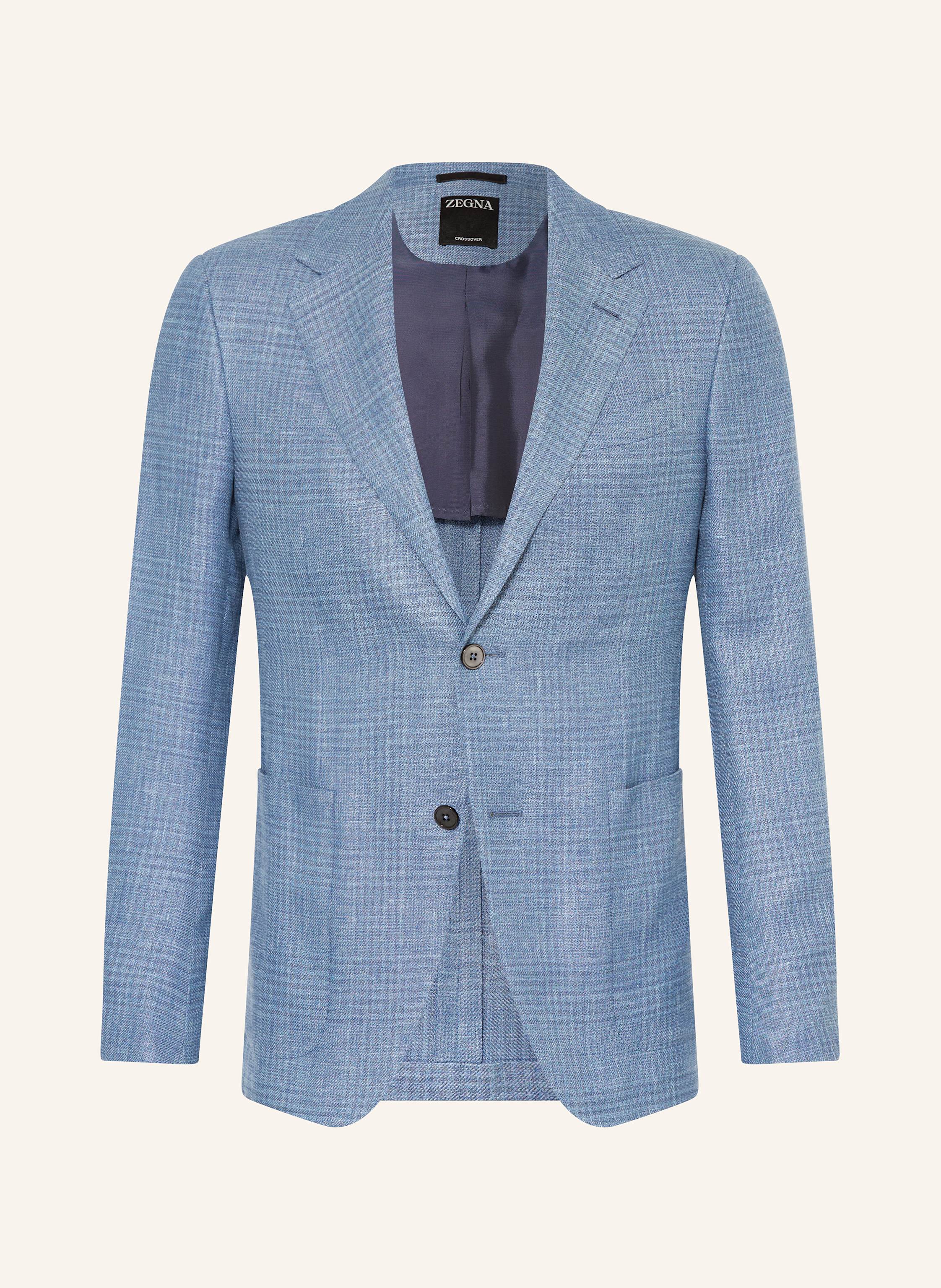 ZEGNA Sakko mit Leinen Slim Fit