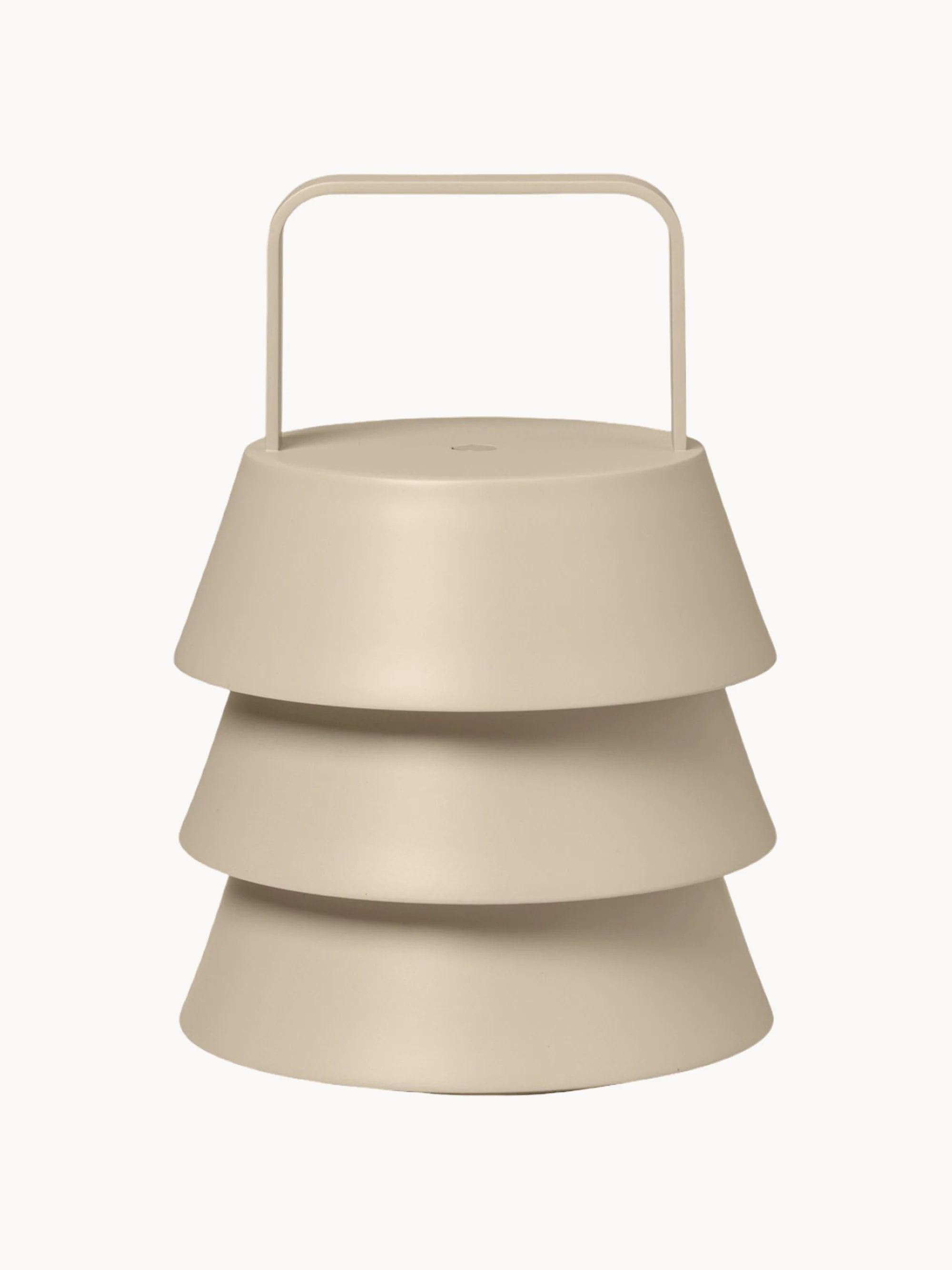 Tragbare LED-Tischlampe Luver, dimmbar