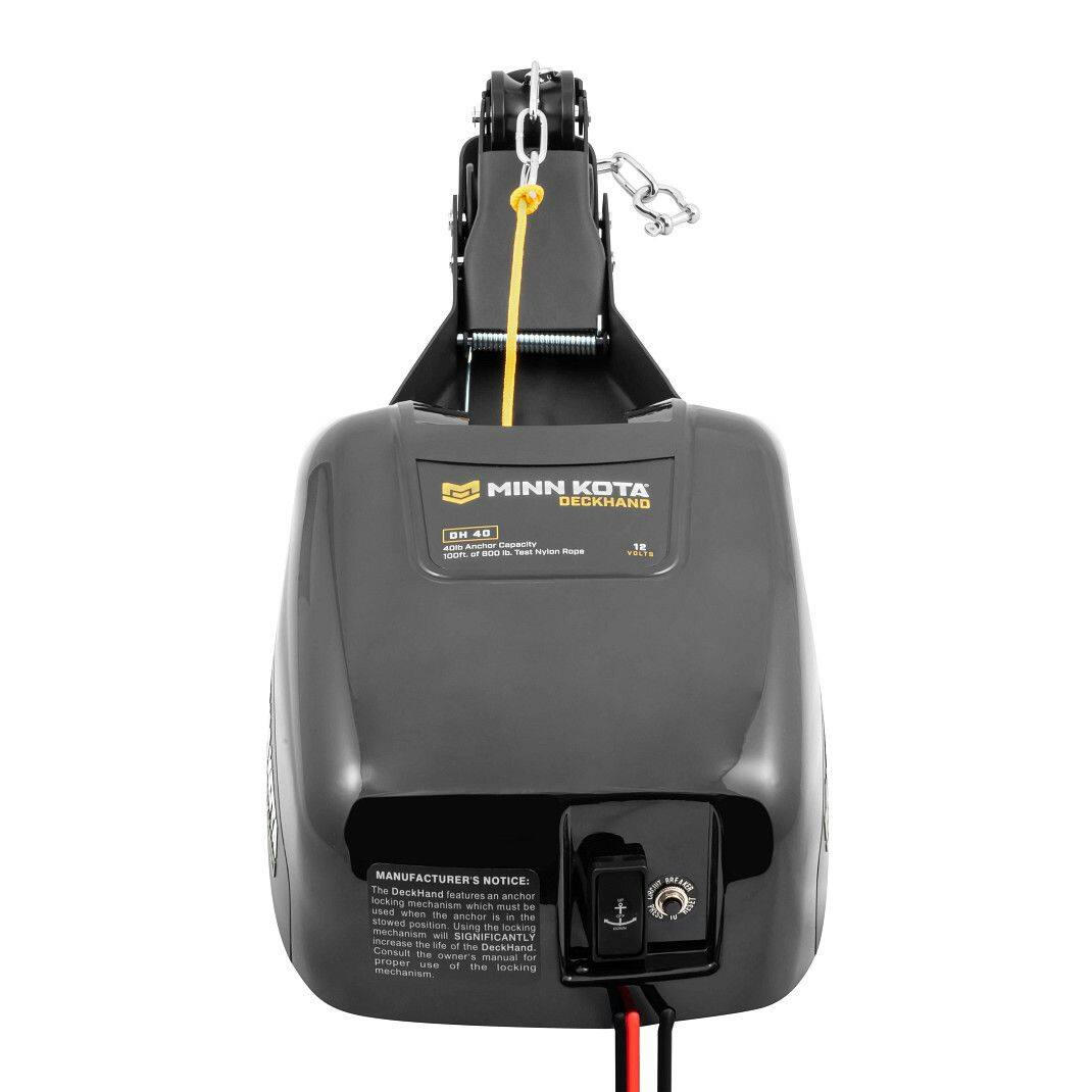 Minn Kota Deckhand 40 Electric Anchor Winch, 40-lb