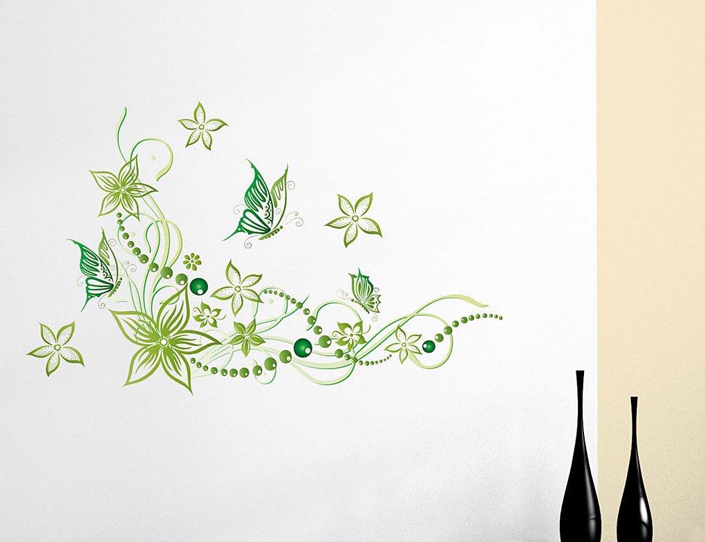 Wandtattoo Ranke
