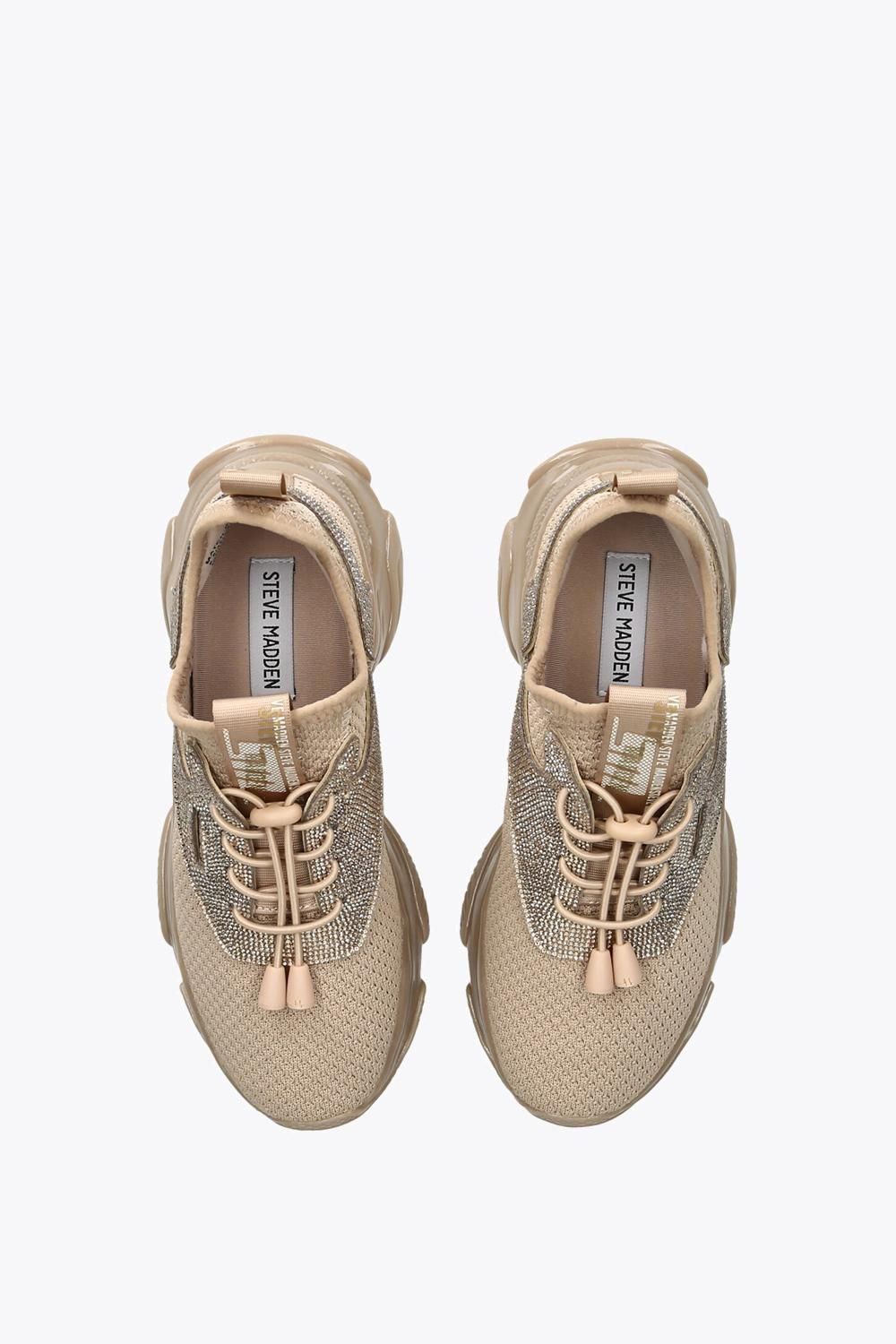 STEVE MADDEN Match Re Cream' Fabric Trainers