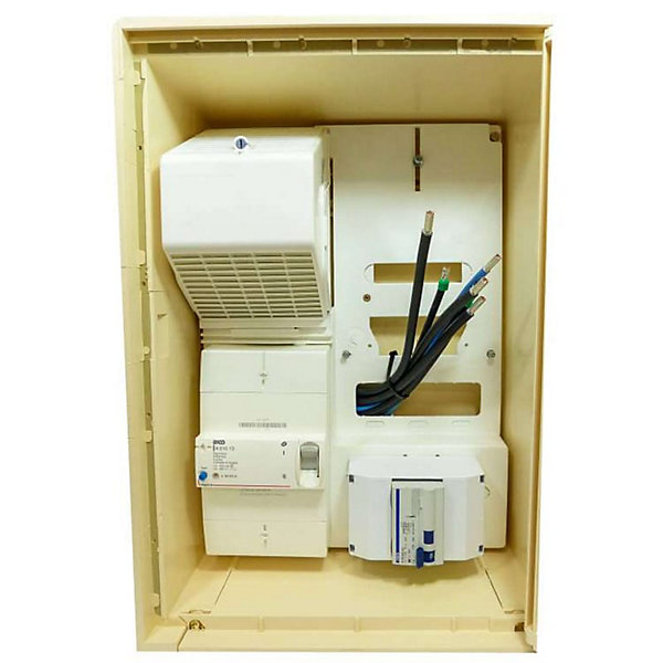 Coffret de chantier triphasé 18/36 kW - pack complet raccordement SOL 3m avec prise 63A conforme ENEDIS