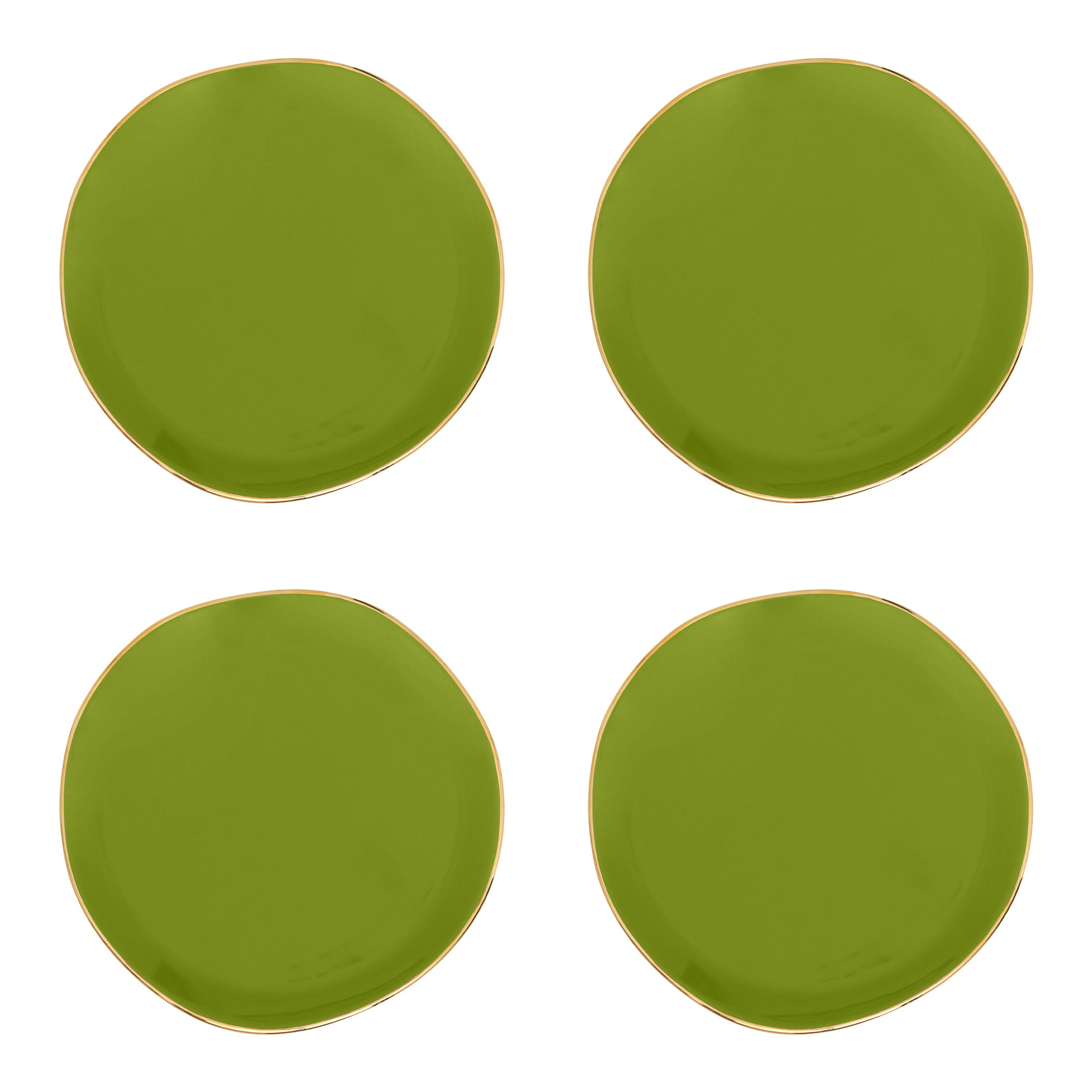 Urban Nature Culture Good Morning Gebaksbord - Ever Green Sprig - 4 st