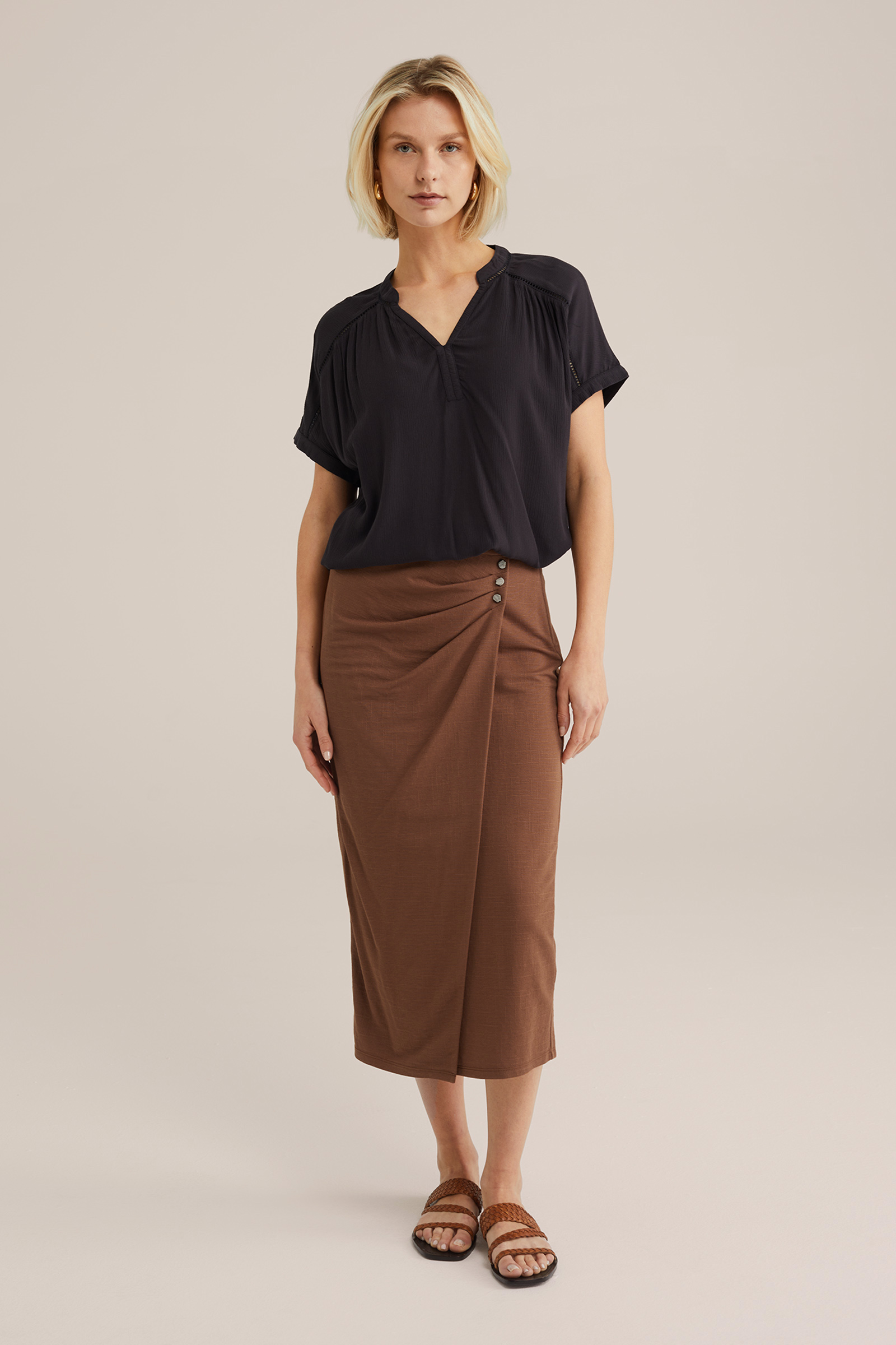 Dames regular fit blouse