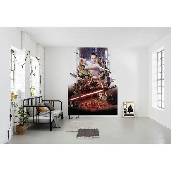 Papiertapete »EP9 Movie Poster Rey«, Breite: 184 cm, inkl. Kleister