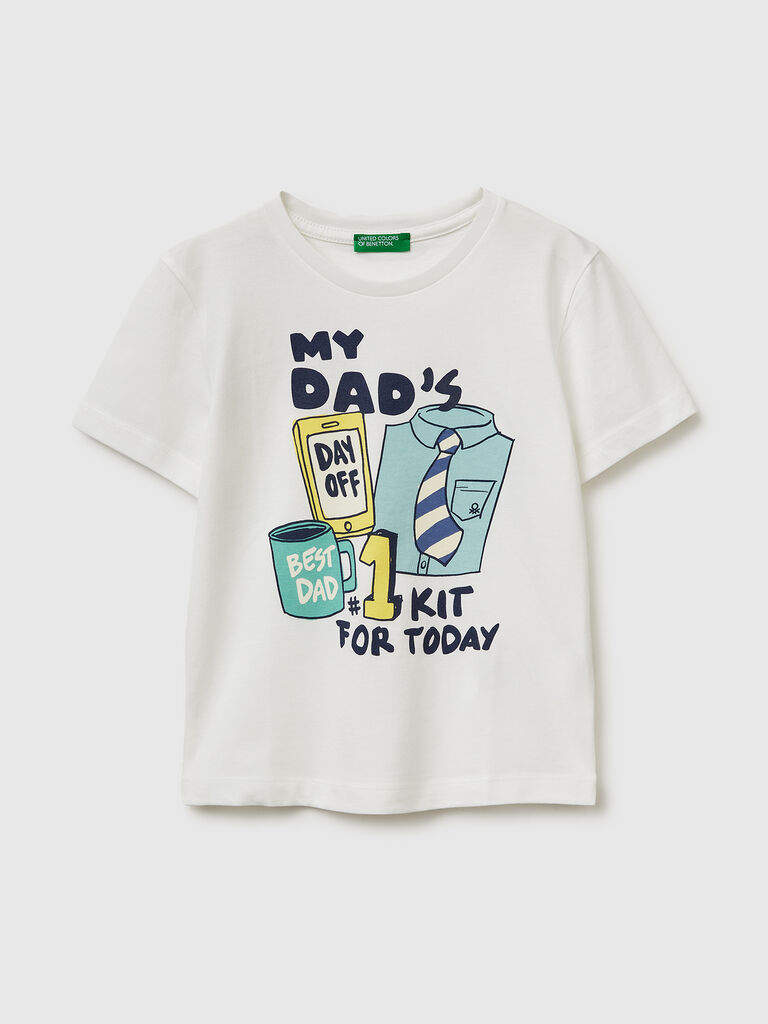 Crew neck T-shirt with print