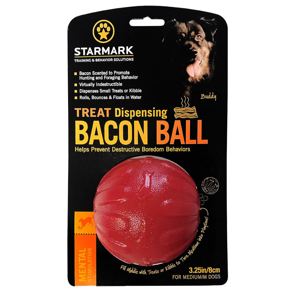 Starmark Treat Dispensing Bacon Ball
