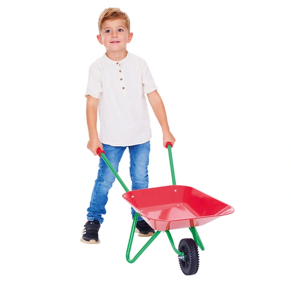 Schubkarre, LxBxH: 79,5 x 43 x 42 cm, für Kinder