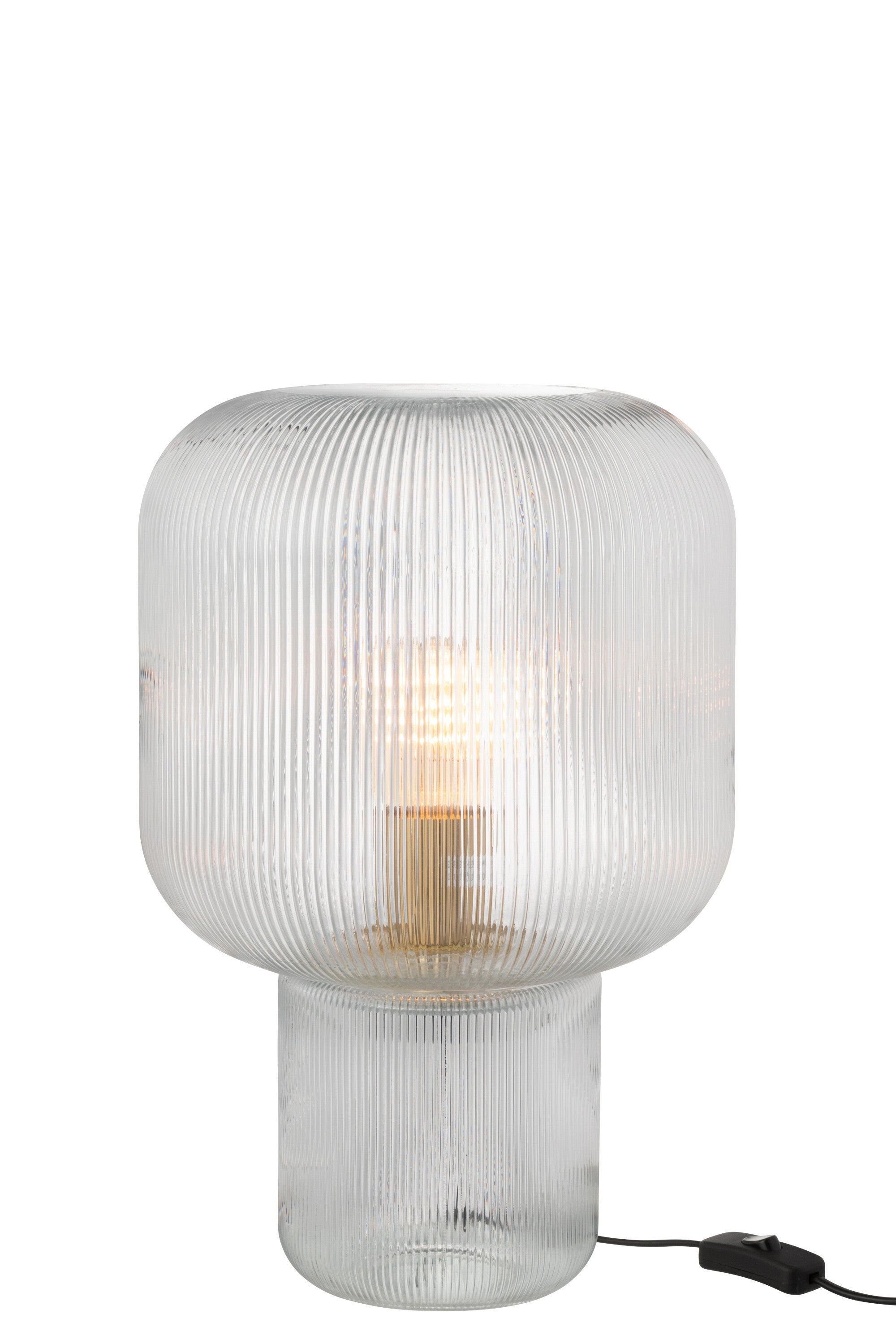 J-Line tafellamp - glas - transparant
