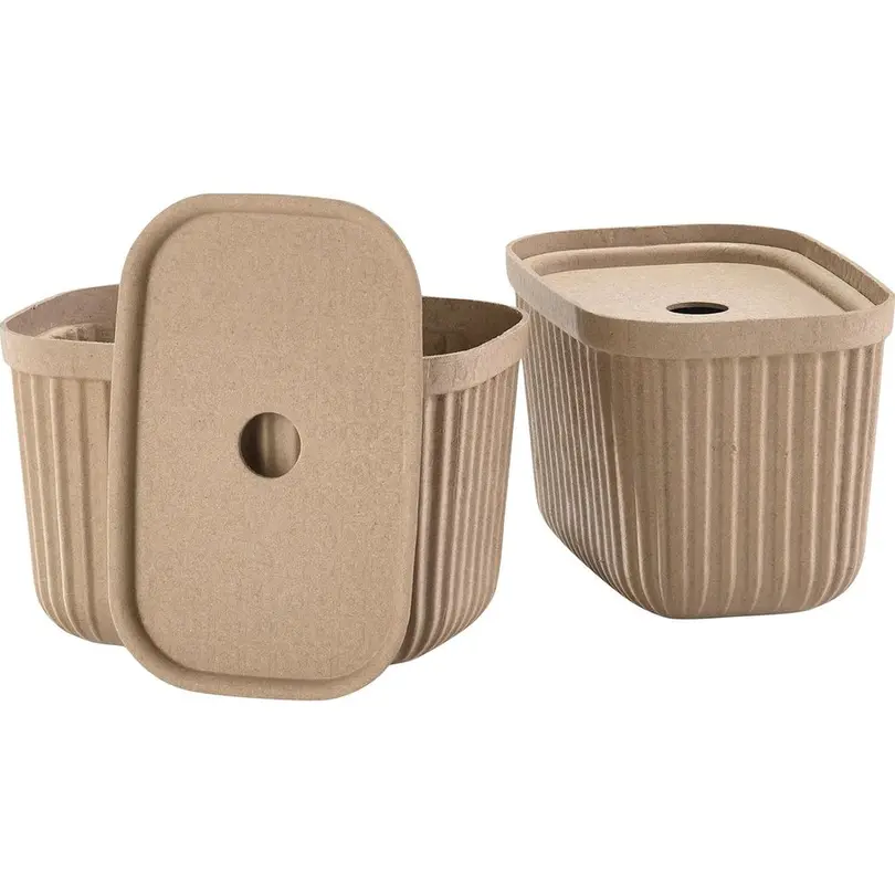 Aufbewahrungsbox 2er-Set Pulp