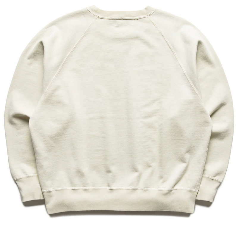 A Bathing Ape Destroy Washed Effect Crewneck - Ivory