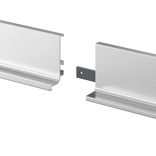 Connecteur de rail gris l. 5,7 cm Caraway Innovo GoodHome vendu par 2
