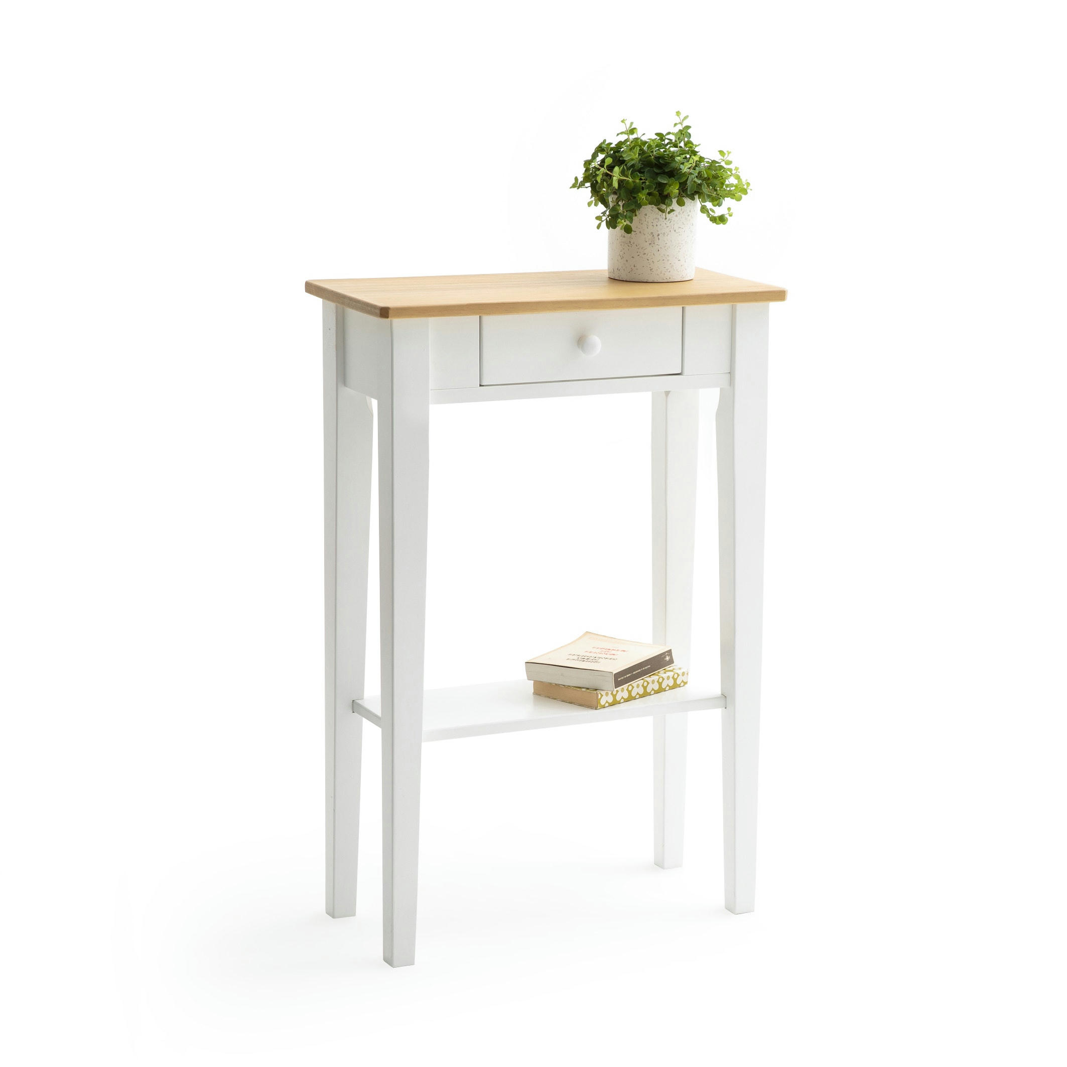 Console 1 tiroir en pin massif Alvina