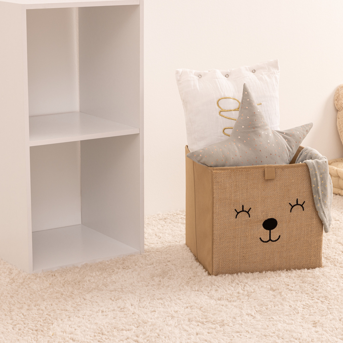 Kids storage bin Animal pattern, 29x29 cm