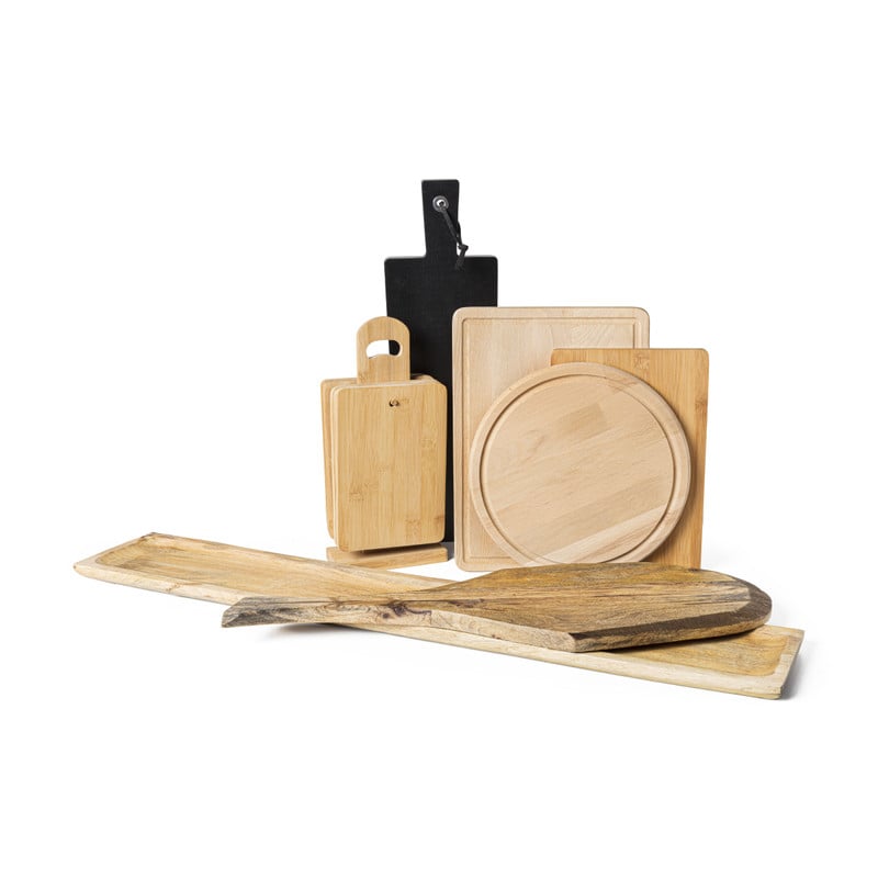 Snijplank rond hout - 25 cm