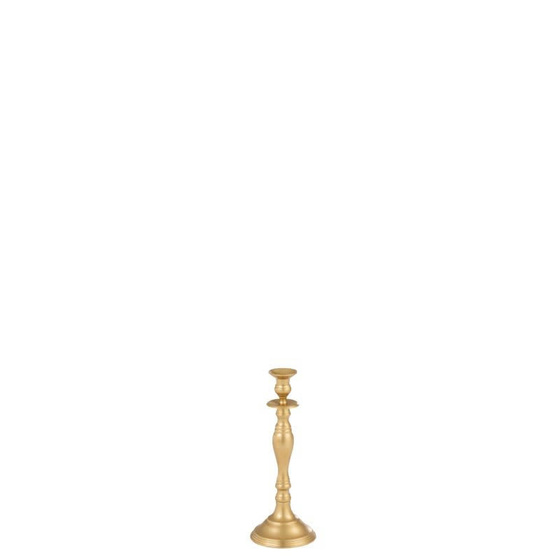OR - Chandelier classique alu mat or H33cm