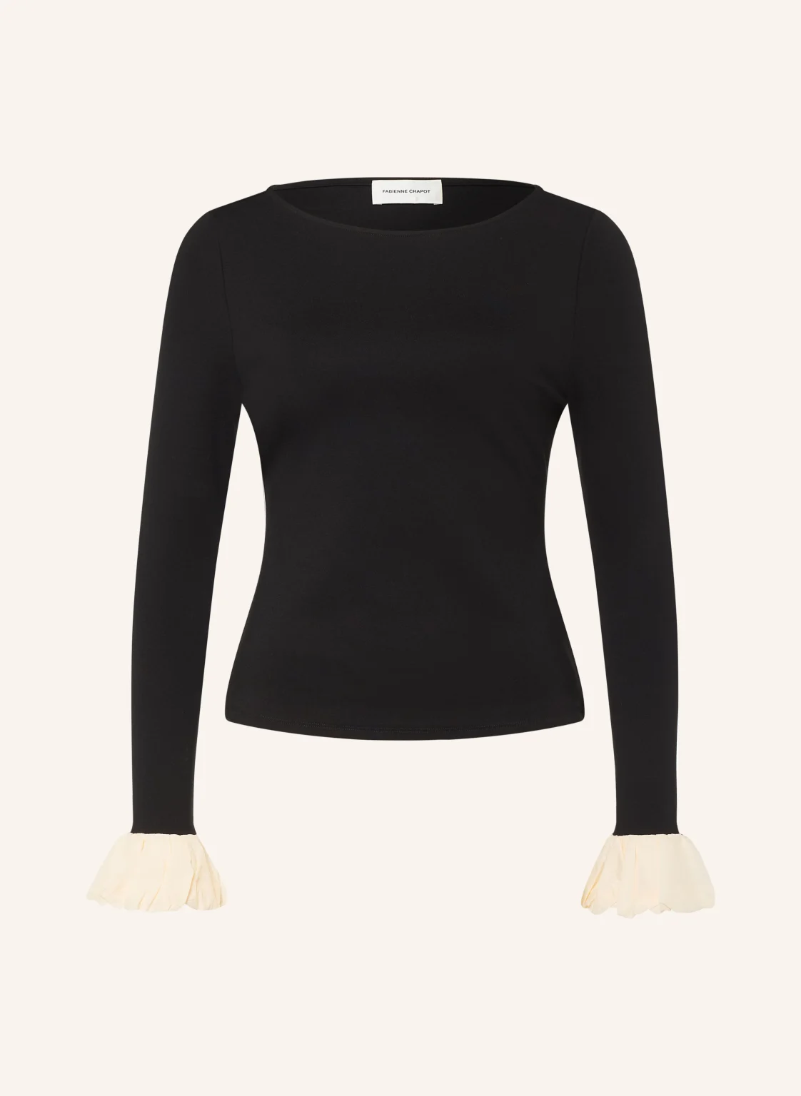 FABIENNE CHAPOT Longsleeve POP mit Rüschen